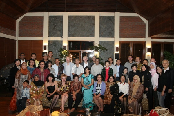 ASNAF delegates with family members